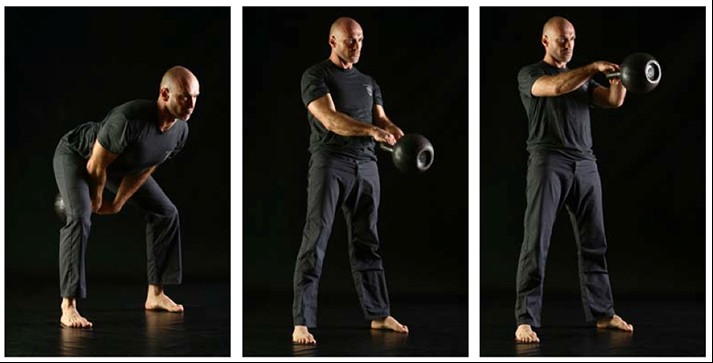 hardstyle kettlebell, swing, lendítés